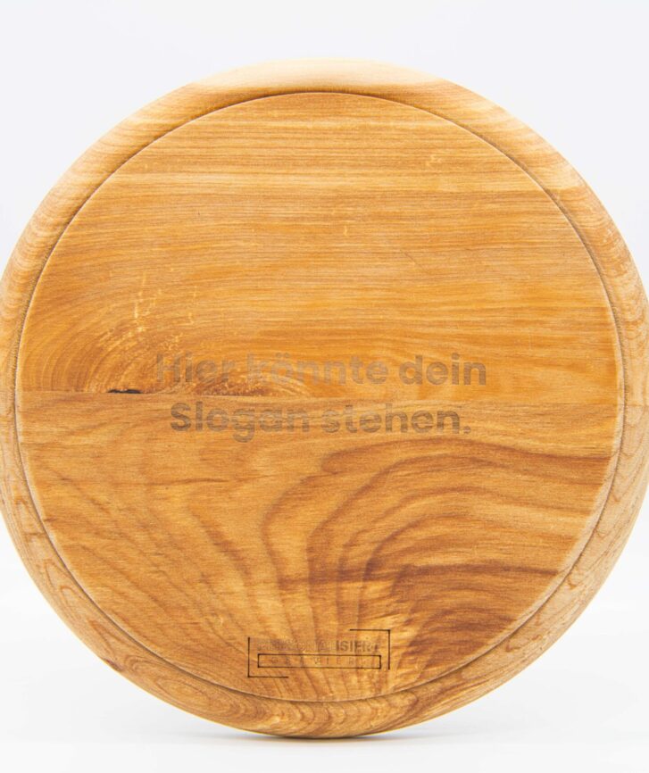 Holzbrett Rund Personalisiert Graviert Fotos 155 scaled Personalisiert Graviert